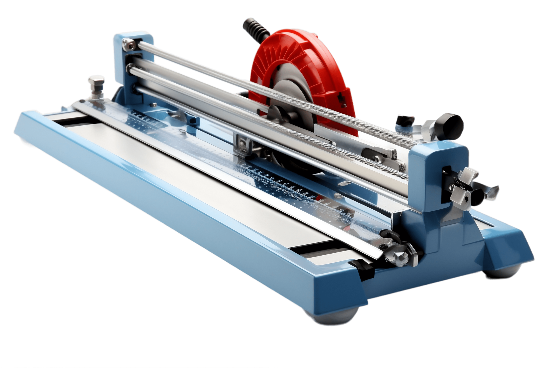 AI generated Corded Tile Cutter on a Transparent Background. AI
