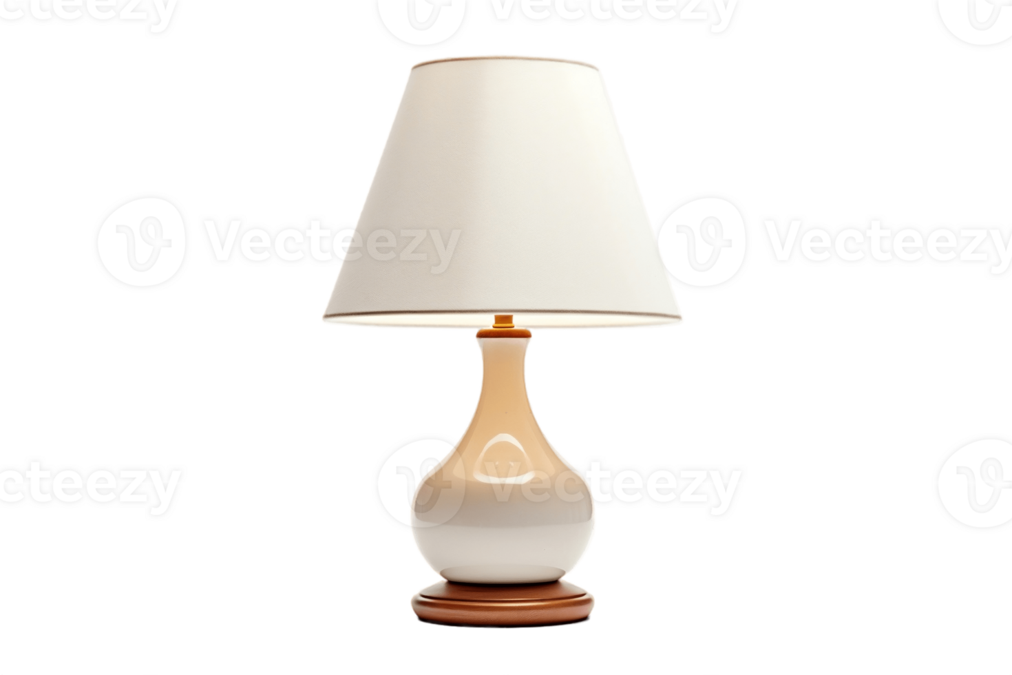 AI generated Lamp with Transparent Background. AI png