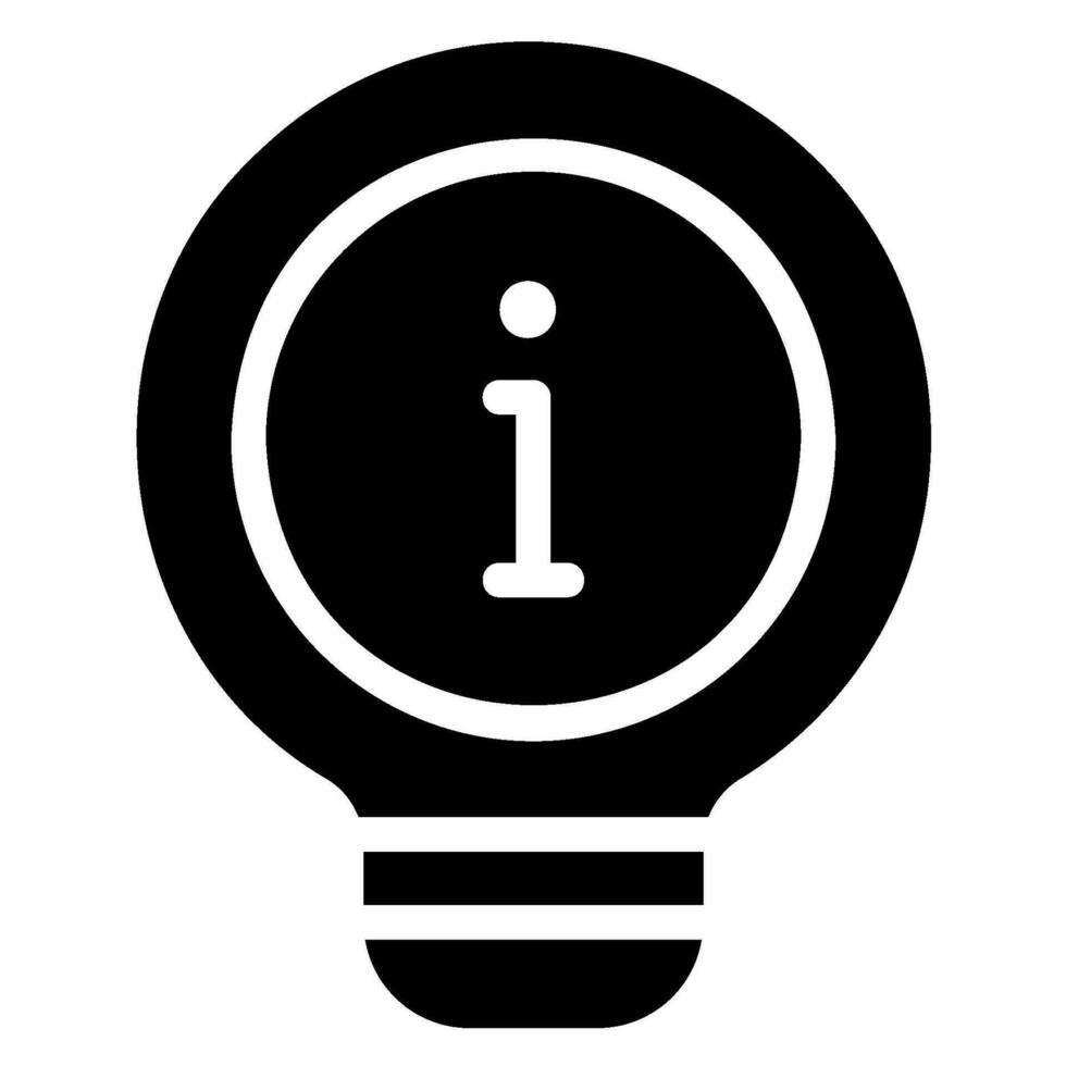 business idea glyph icon vector
