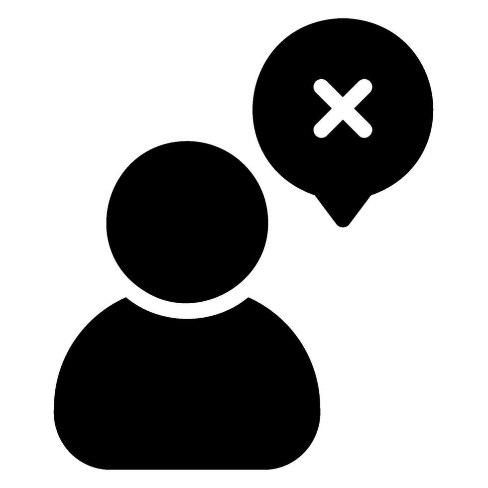 protest glyph icon vector