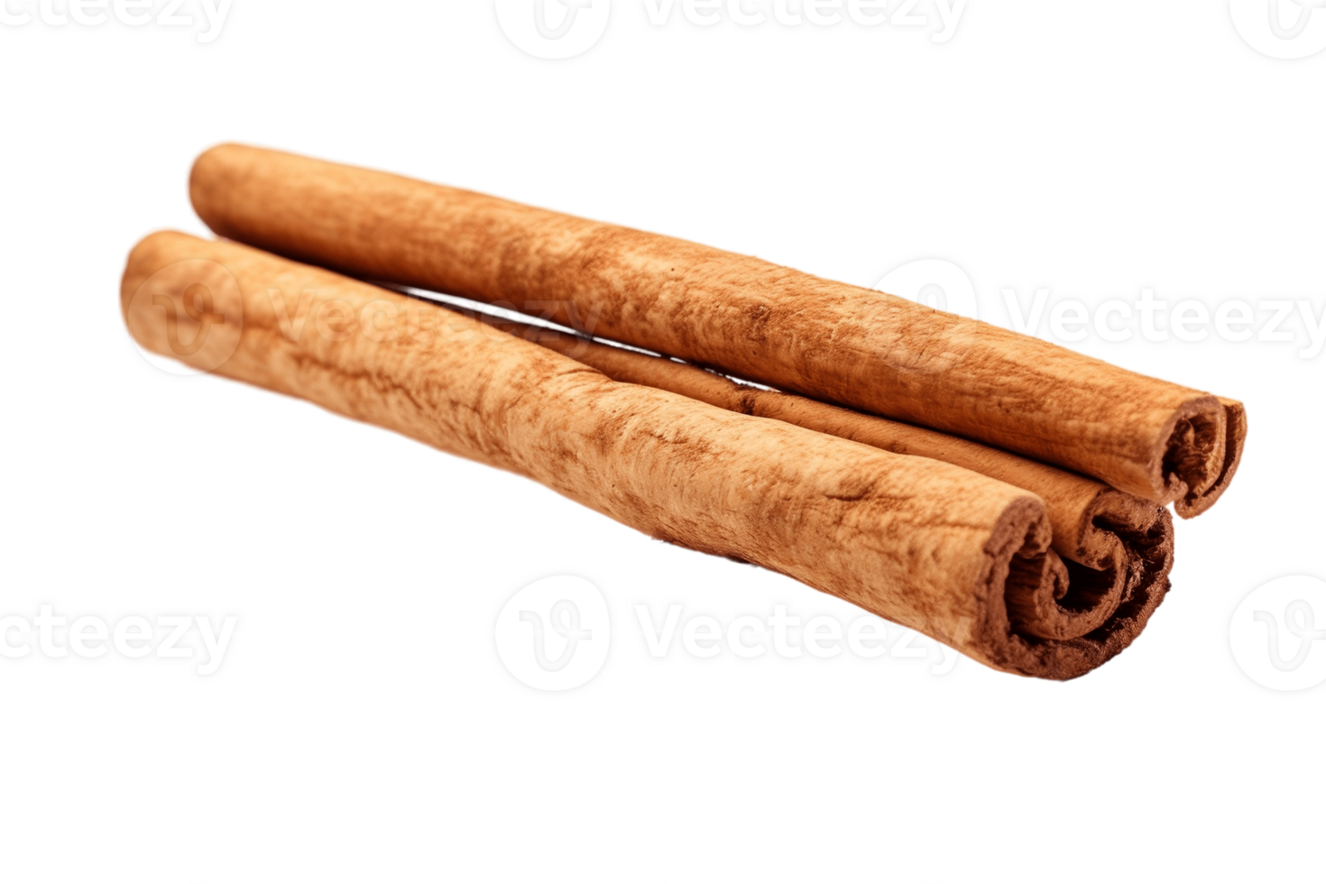 AI generated Cinnamon Stick with Transparent Background. AI png