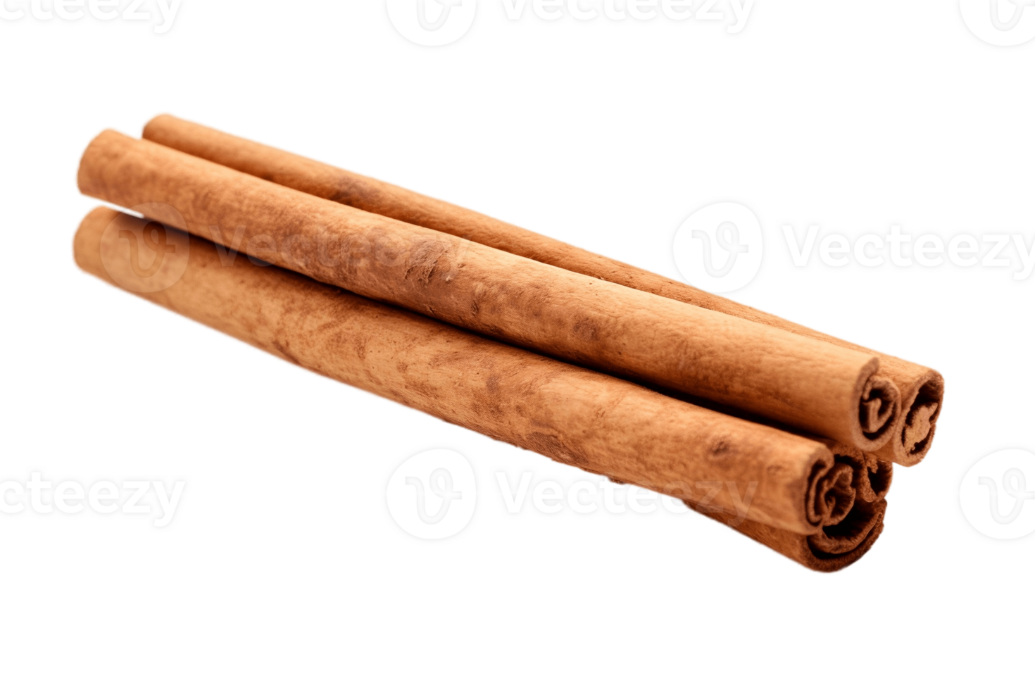 AI generated Cinnamon Stick with Transparent Background. AI png