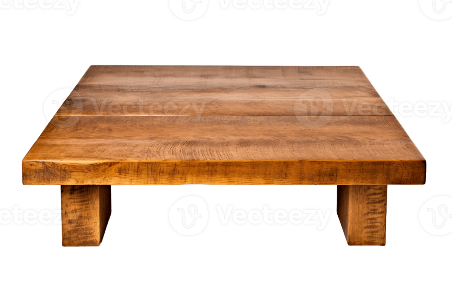 AI generated Coffee Table with Transparent Background . AI png