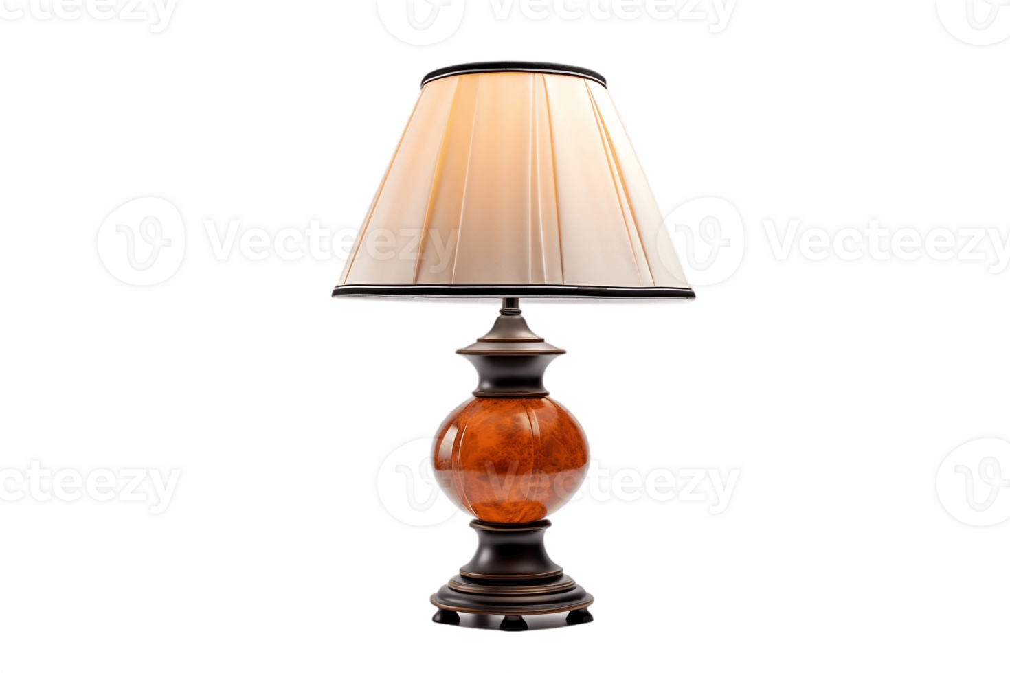AI generated Lamp with Transparent Background. AI png