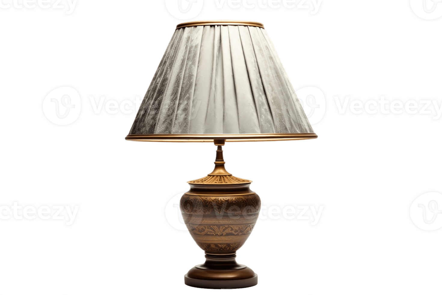 AI generated Lamp with Transparent Background. AI png