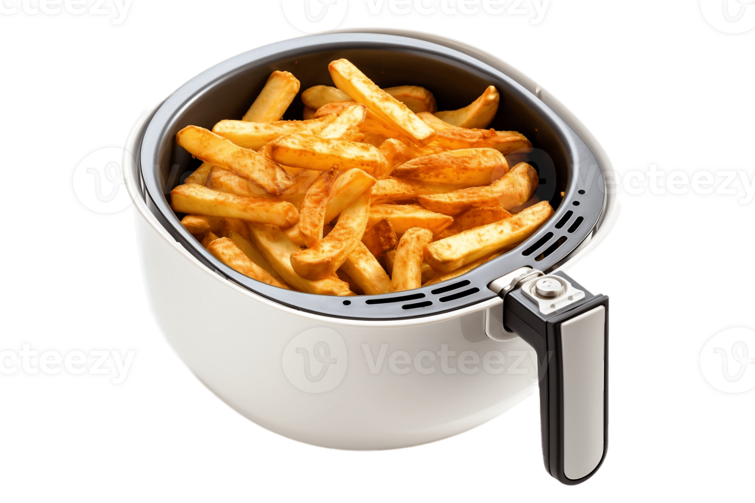 AI generated Oil Free Fryer on Transparent Background. AI png