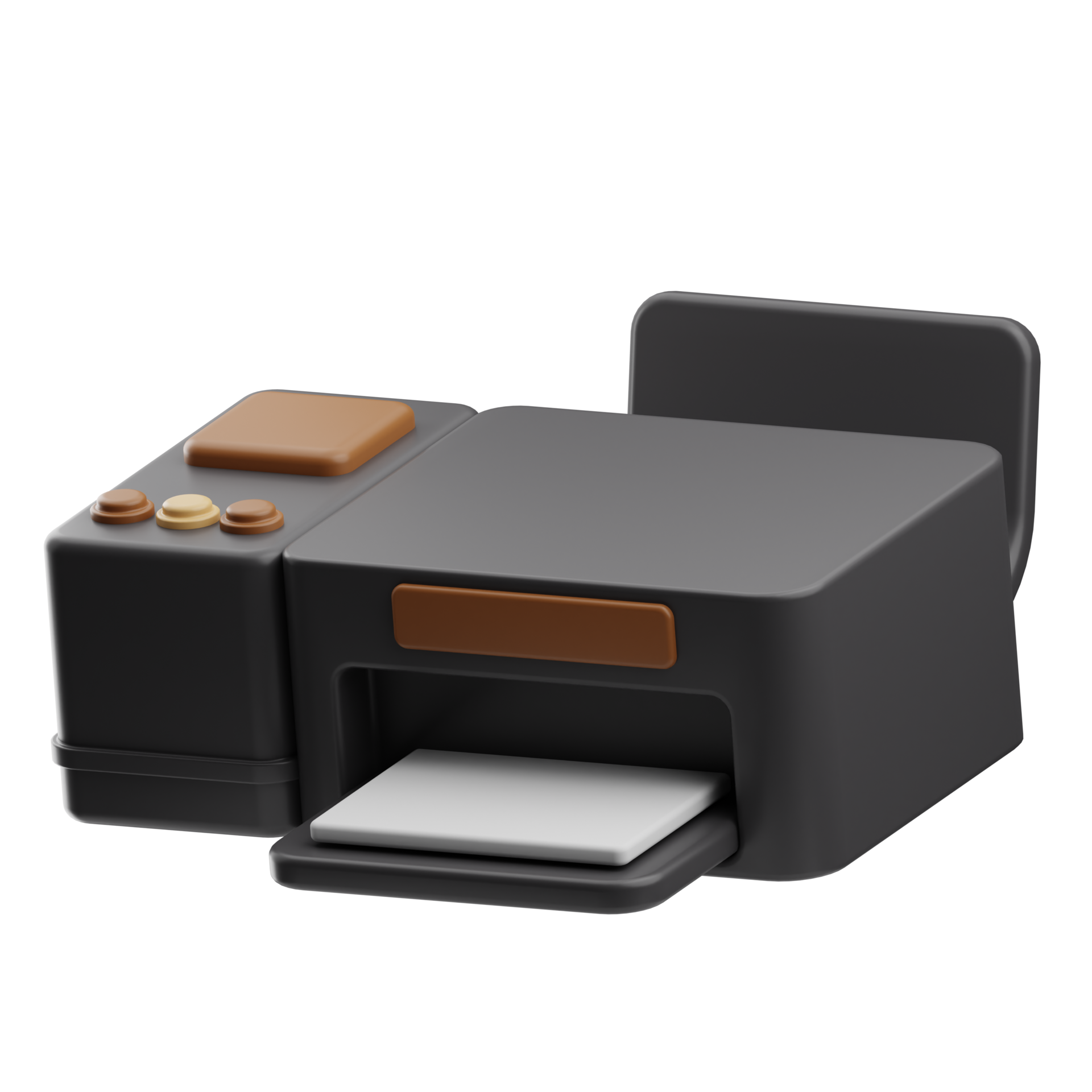 office stationery Printer illustration 3d 36291950 PNG