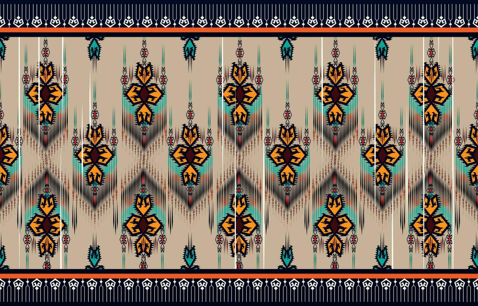 Tribal seamless colorful geometric pattern. Ethnic vector texture.Traditional ornament.