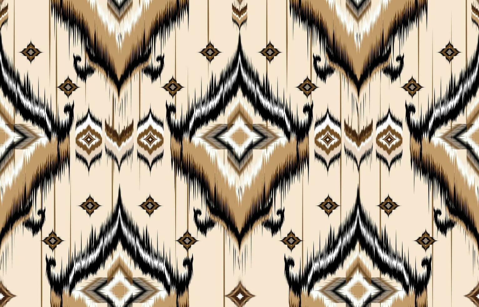 Ikat geometric folklore ornament. Tribal ethnic vector texture.  Seamless striped pattern in Aztec style. Figure tribal embroidery.  Indian, Scandinavian, Gypsy, Mexican, folk pattern.