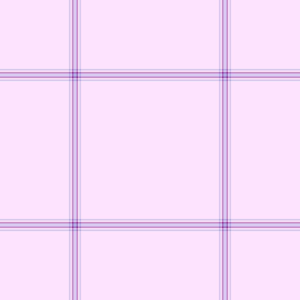 Mature pattern background fabric, fur tartan texture check. Fiber seamless vector plaid textile in light and purple colors.