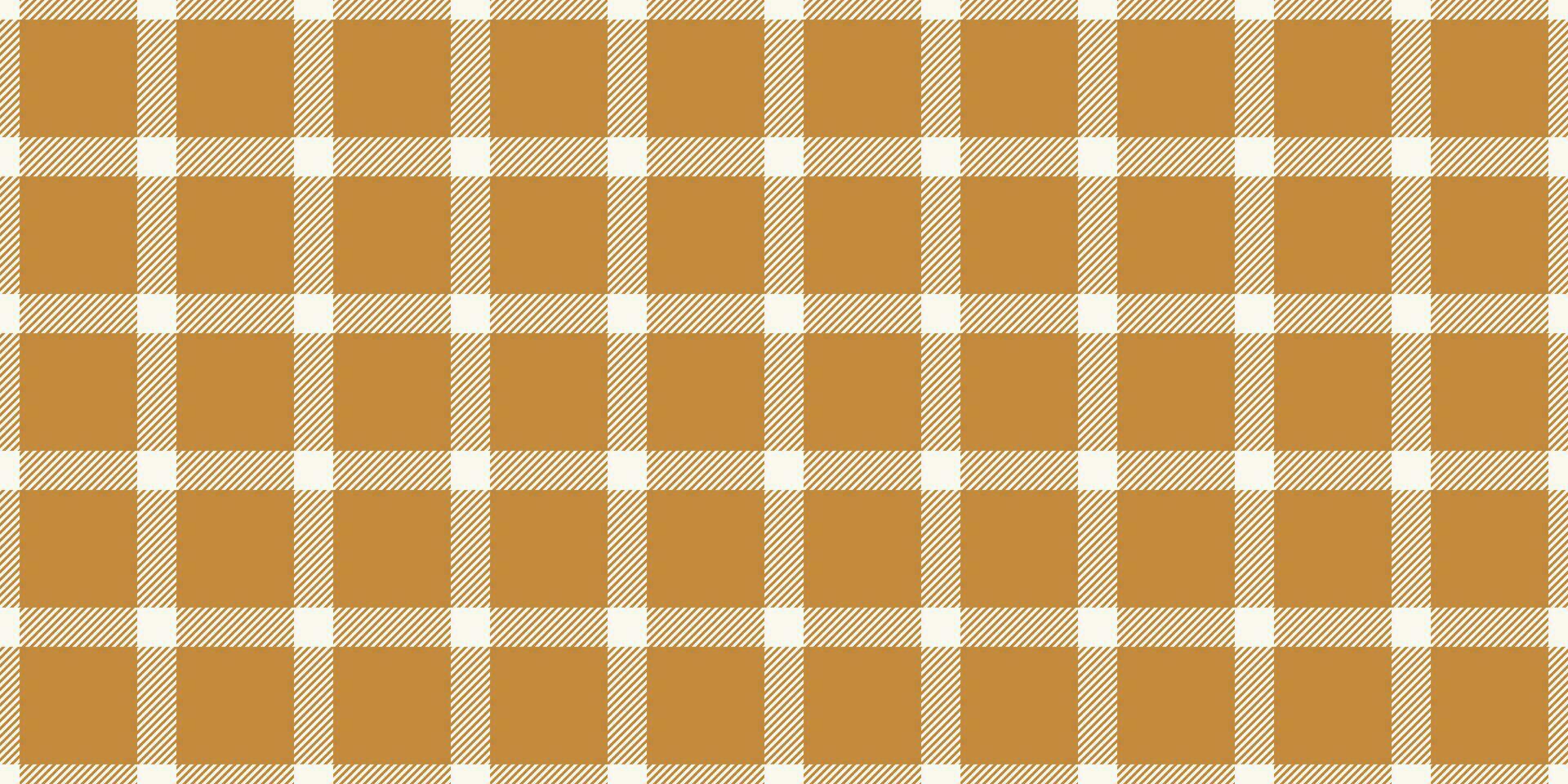Adorable fabric seamless pattern, factory check vector textile. Regular plaid background texture tartan in sea shell and orange colors.