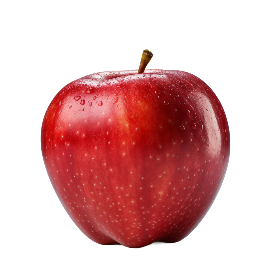 ai généré Pomme isolé sur transparent Contexte png