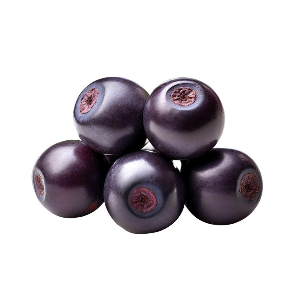 AI generated Acai berry isolated on transparent background png