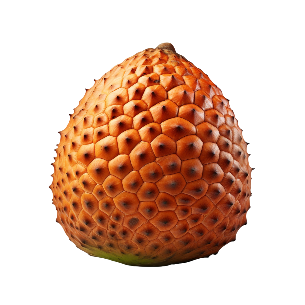 AI generated Annona fruit isolated on transparent background png