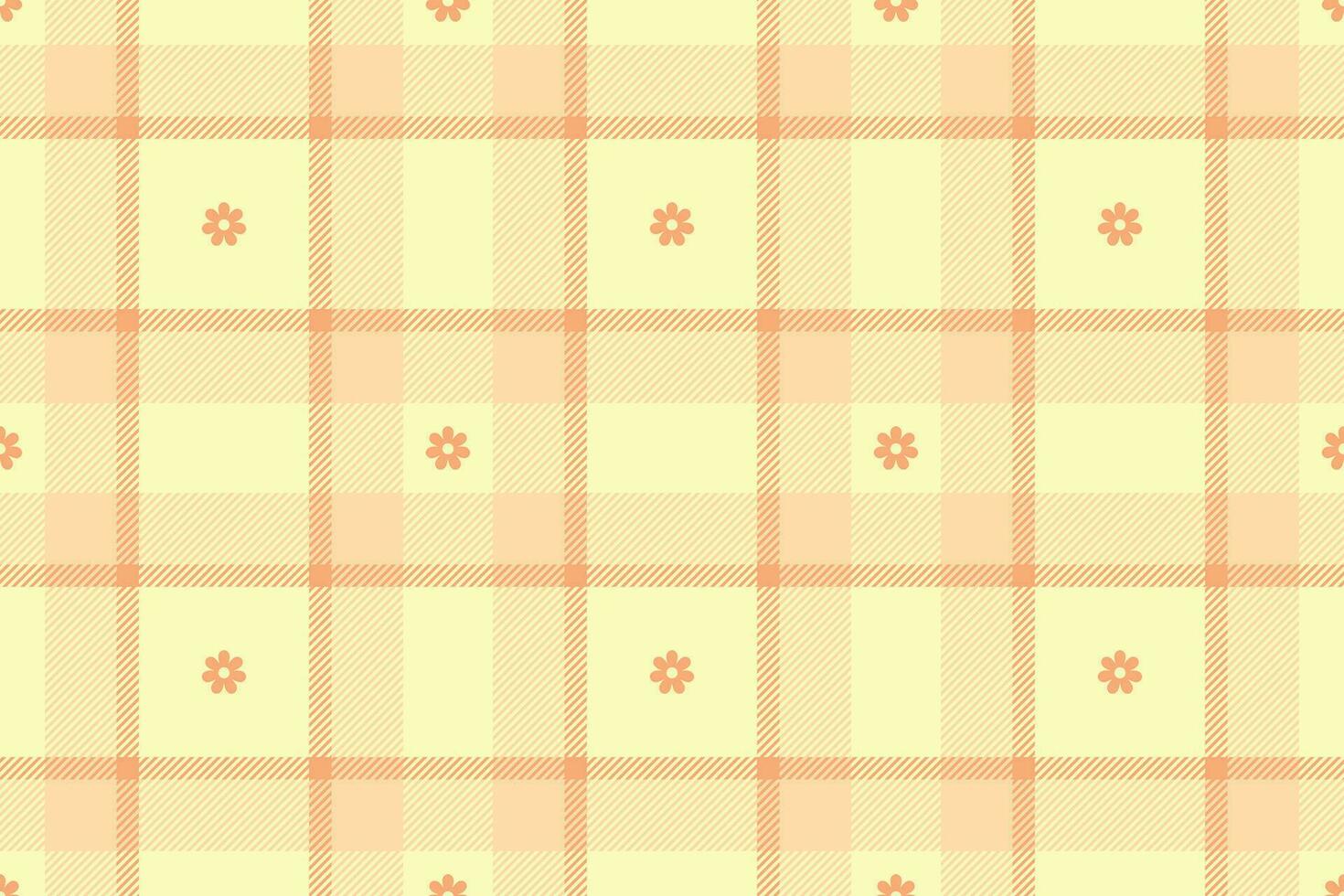 Spring gingham pattern, seamless checked plaids. Pastel vichy background for tablecloth, napkin, dress, Easter holiday textile design. vector