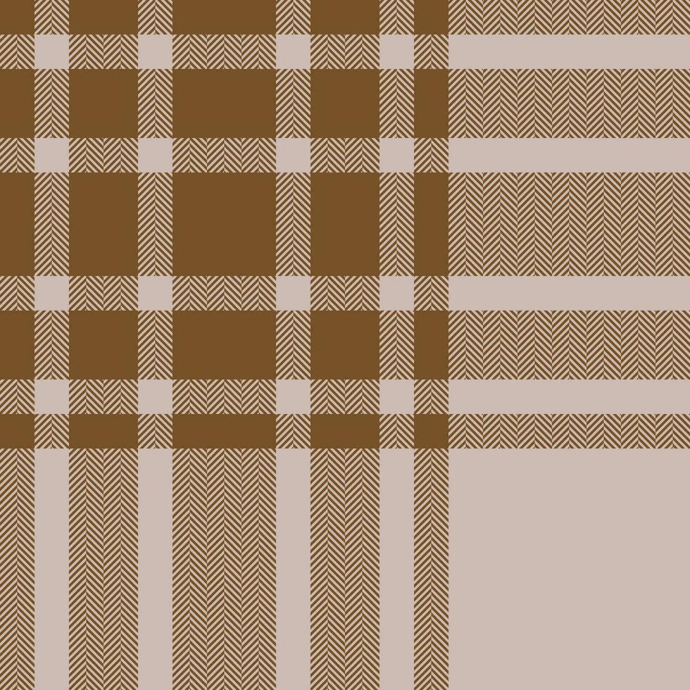 Plaid check pattern. Seamless fabric texture. Tartan textile print. vector