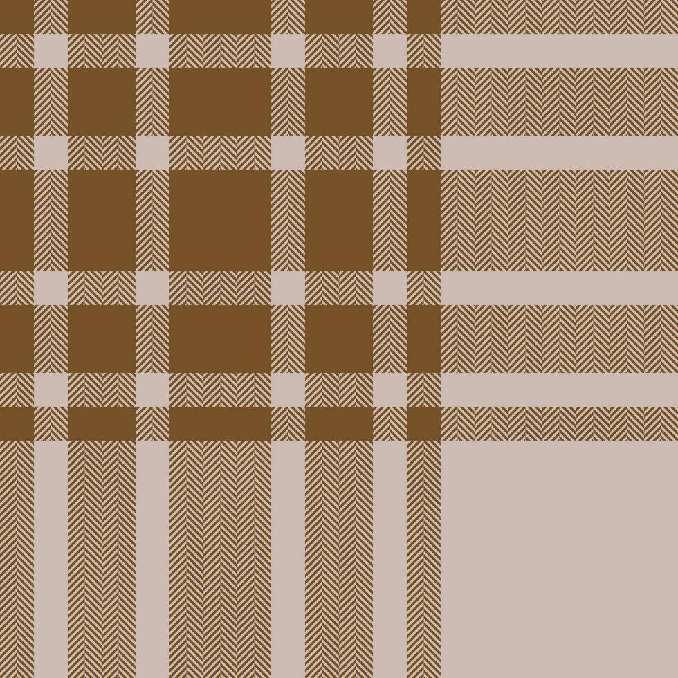 Plaid check pattern. Seamless fabric texture. Tartan textile print. vector