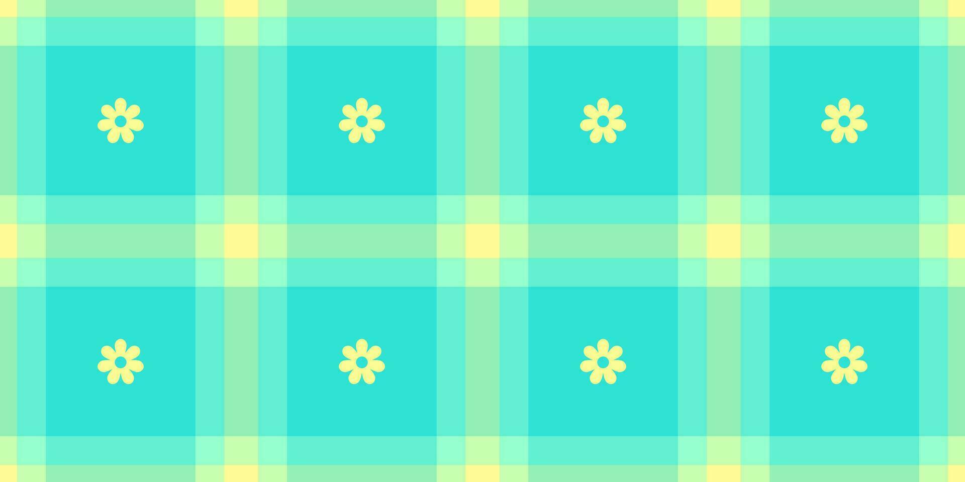 primavera guingán patrón, sin costura comprobado cuadros. pastel vichy antecedentes para impresión envase papel, gif tarjeta, invitación, Pascua de Resurrección fiesta diseño. vector