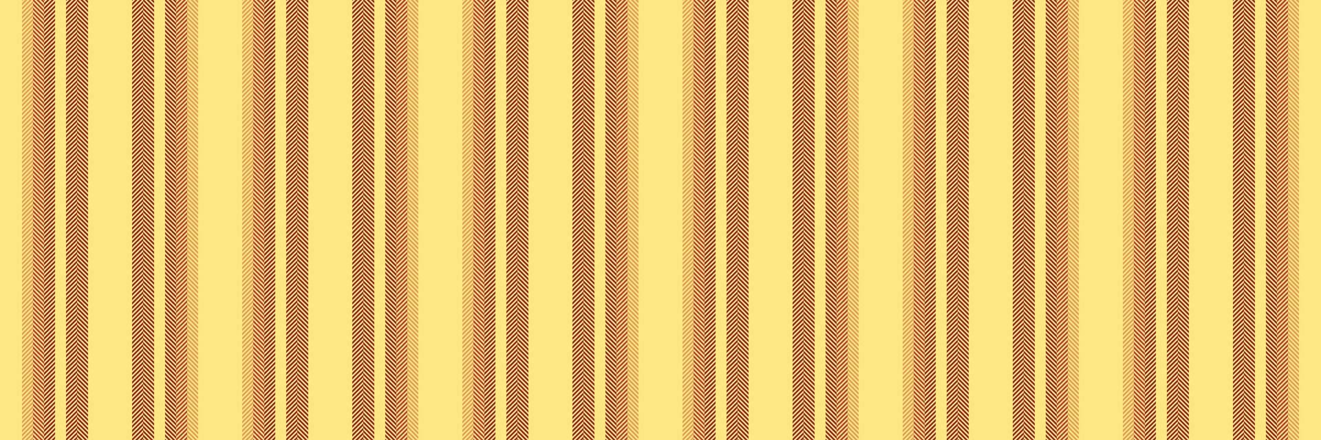 Contour background textile seamless, copy space vector stripe vertical. Deco texture pattern lines fabric in glossy gold and red colors.