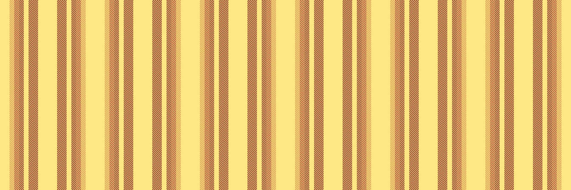 Contour background textile seamless, copy space vector stripe vertical. Deco texture pattern lines fabric in glossy gold and red colors.