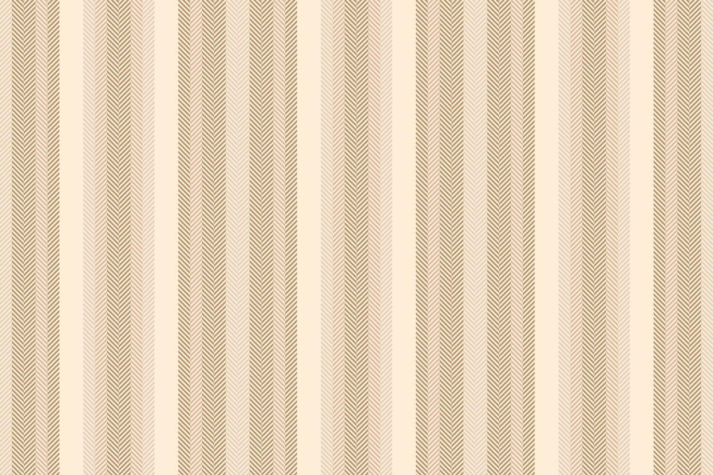 Formal texture seamless vector, sensual background pattern stripe. 1960s textile lines fabric vertical in antique white and light colors. vector