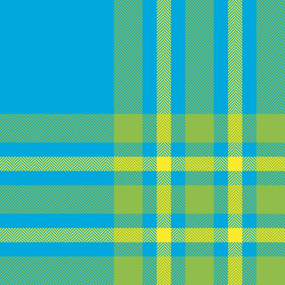 Plaid check pattern. Seamless fabric texture. Tartan textile print. vector