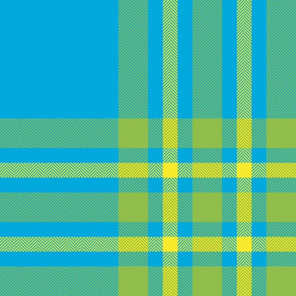 Plaid check pattern. Seamless fabric texture. Tartan textile print. vector