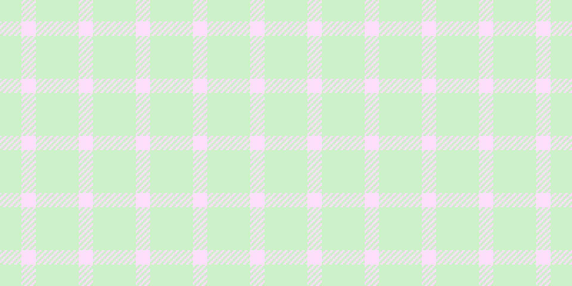 Serene seamless texture fabric, spring plaid check background. Front tartan pattern textile vector in light color.