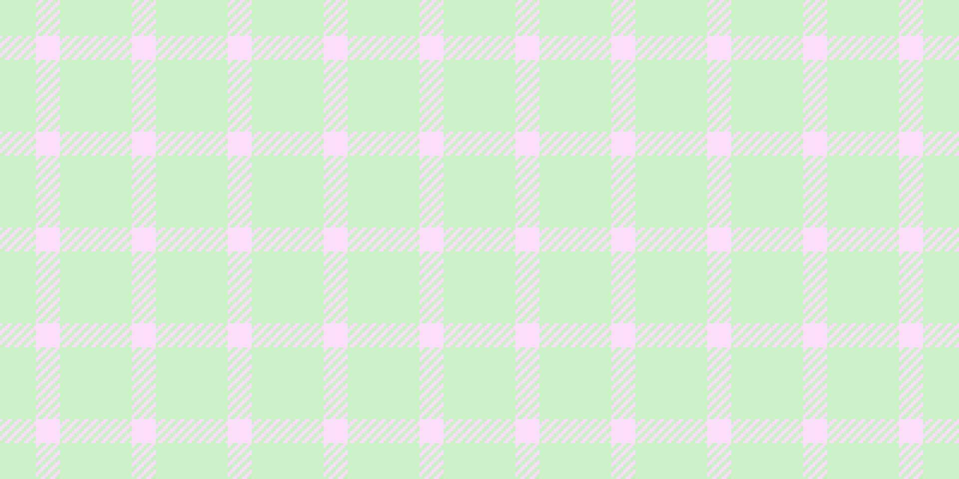 Serene seamless texture fabric, spring plaid check background. Front tartan pattern textile vector in light color.