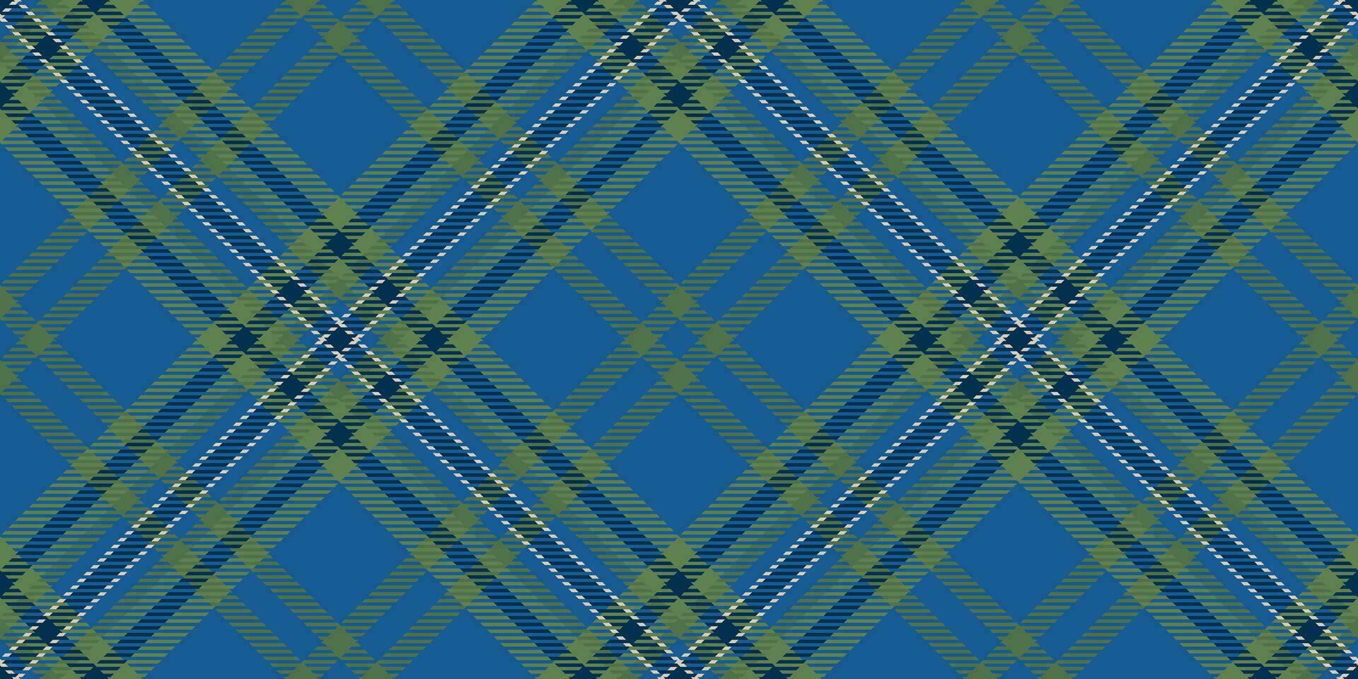 British check texture seamless, relax plaid background tartan. Horizontal textile vector pattern fabric in cyan and green colors.