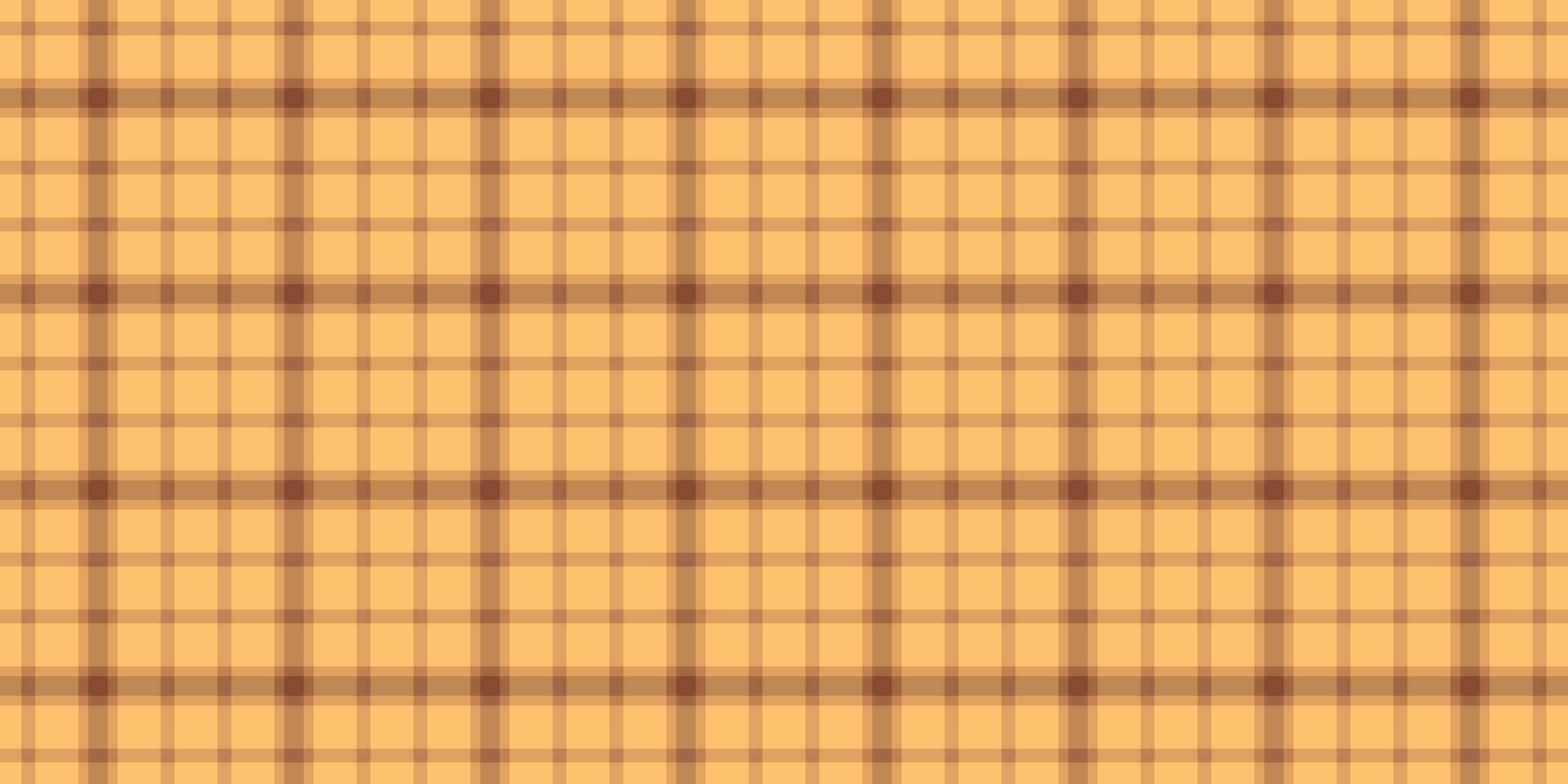 Shabby seamless texture textile, creative plaid vector background. Cutout tartan pattern fabric check in orange and red colors.