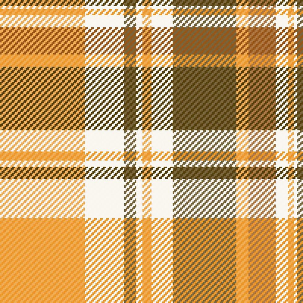 Background textile texture of seamless plaid tartan with a pattern fabric vector check.