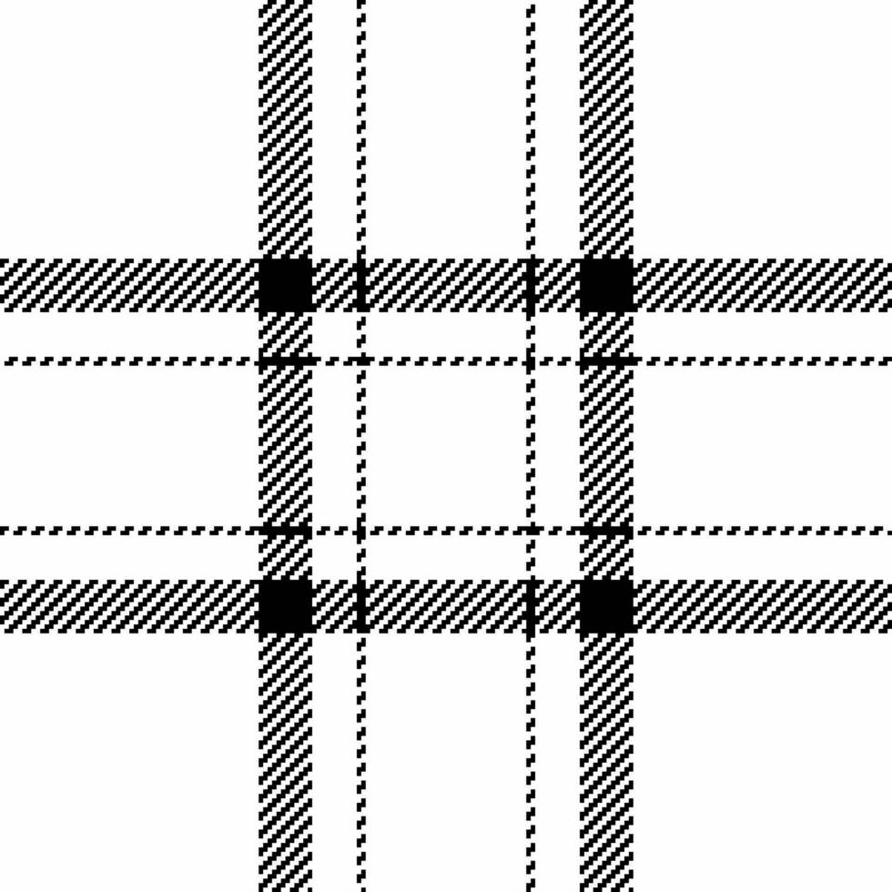 Plaid tartan pattern of check textile vector with a seamless fabric texture background.