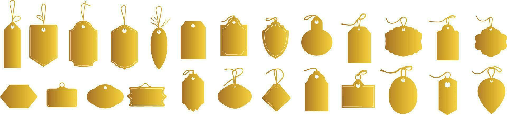 Sale sticker shape collection, price tag vector, shopping labels set, promotional badge shape, discount, commerce, sale sticker, advertisement, offers card vector