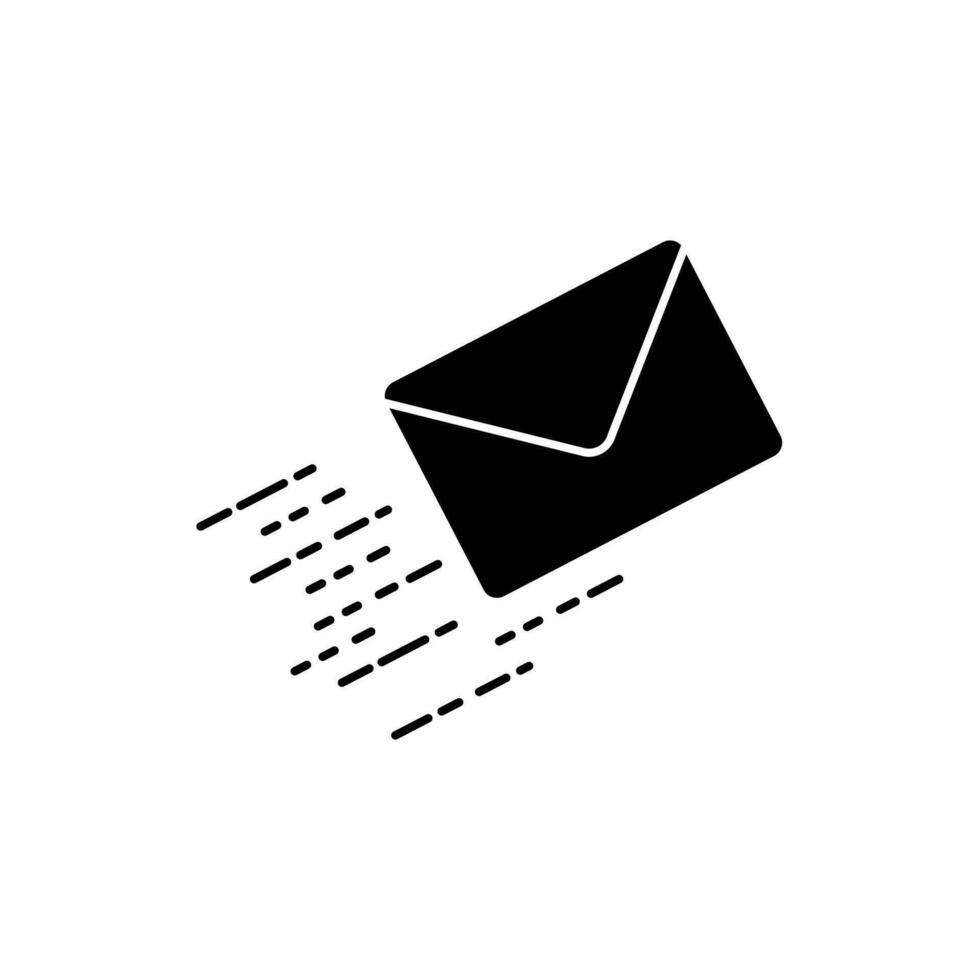 mail concept line icon. Simple element illustration. mail concept outline symbol design. vector