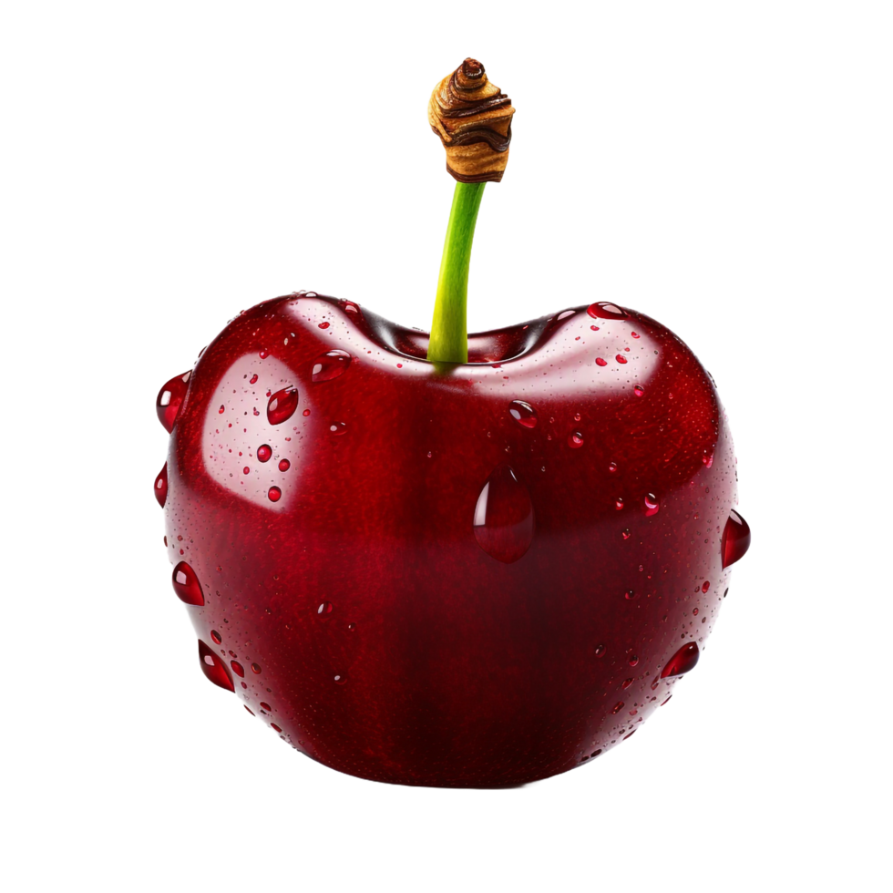 AI generated Cherry isolated on transparent background png