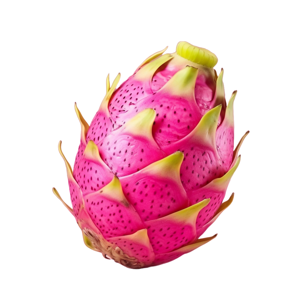 AI generated Dragonfruit isolated on transparent background png