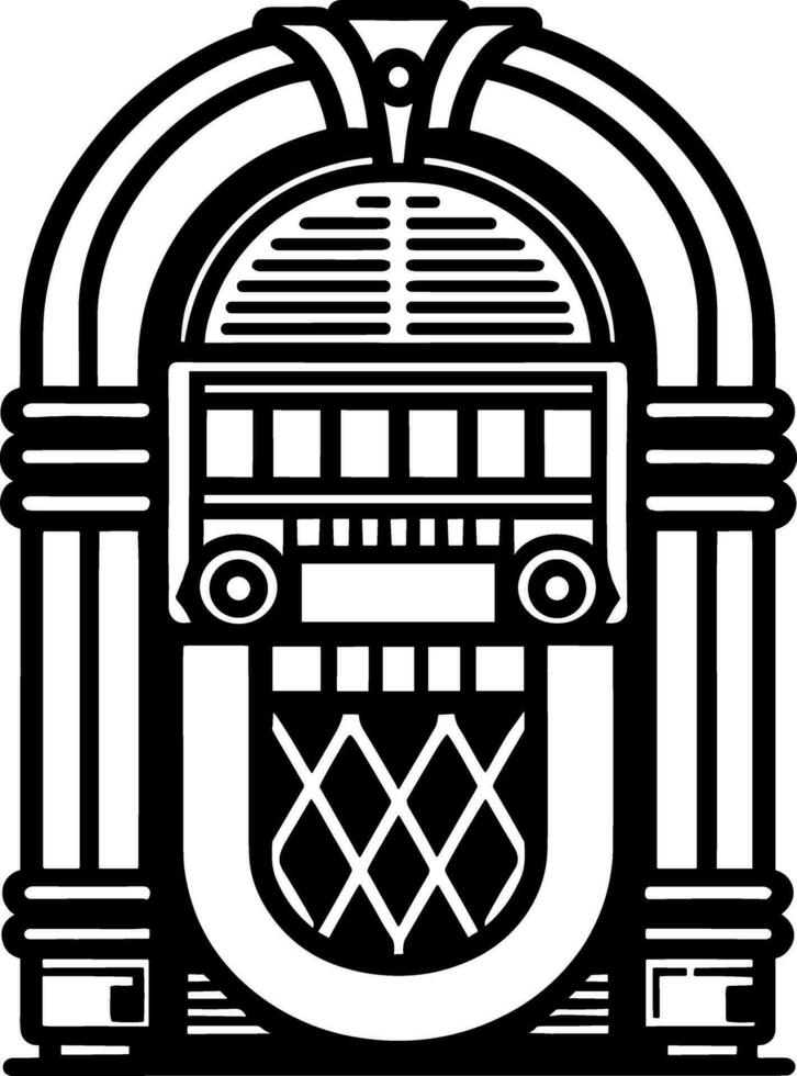 Jukebox Music Player vector