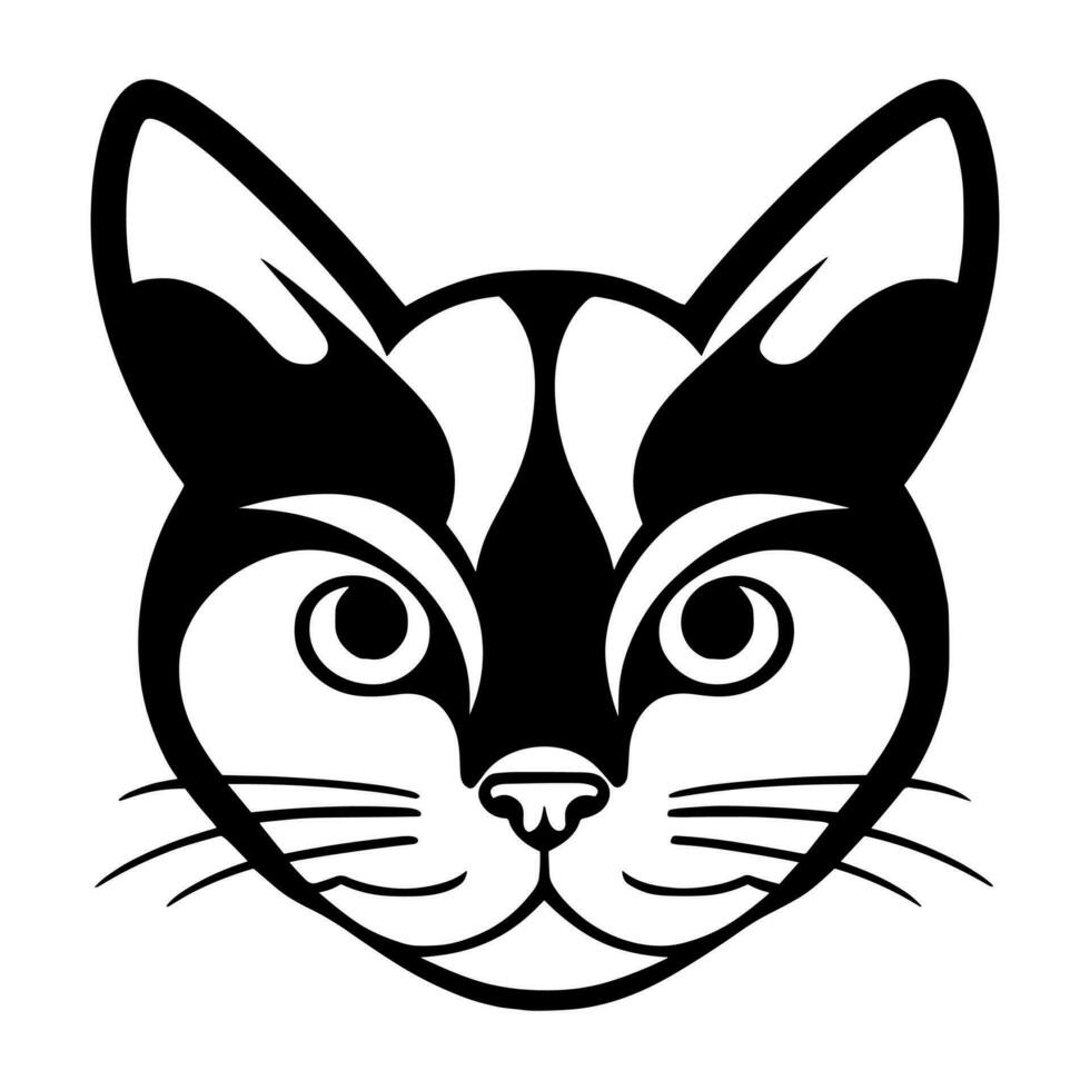 linda gato vector negro y blanco dibujos animados personaje diseño recopilación. blanco antecedentes. mascotas, animales