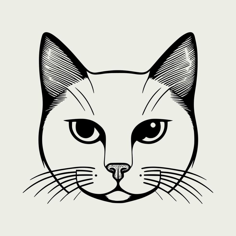 linda gato vector negro y blanco dibujos animados personaje diseño recopilación. blanco antecedentes. mascotas, animales