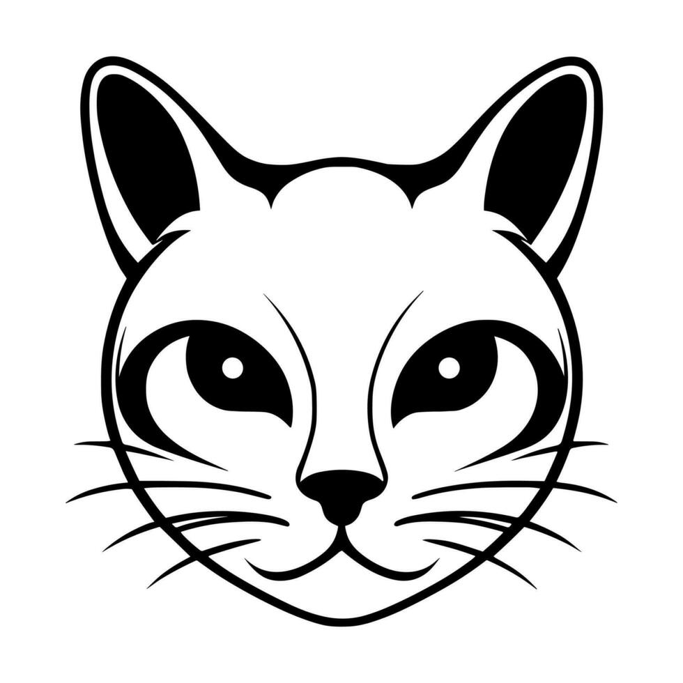 linda gato vector negro y blanco dibujos animados personaje diseño recopilación. blanco antecedentes. mascotas, animales