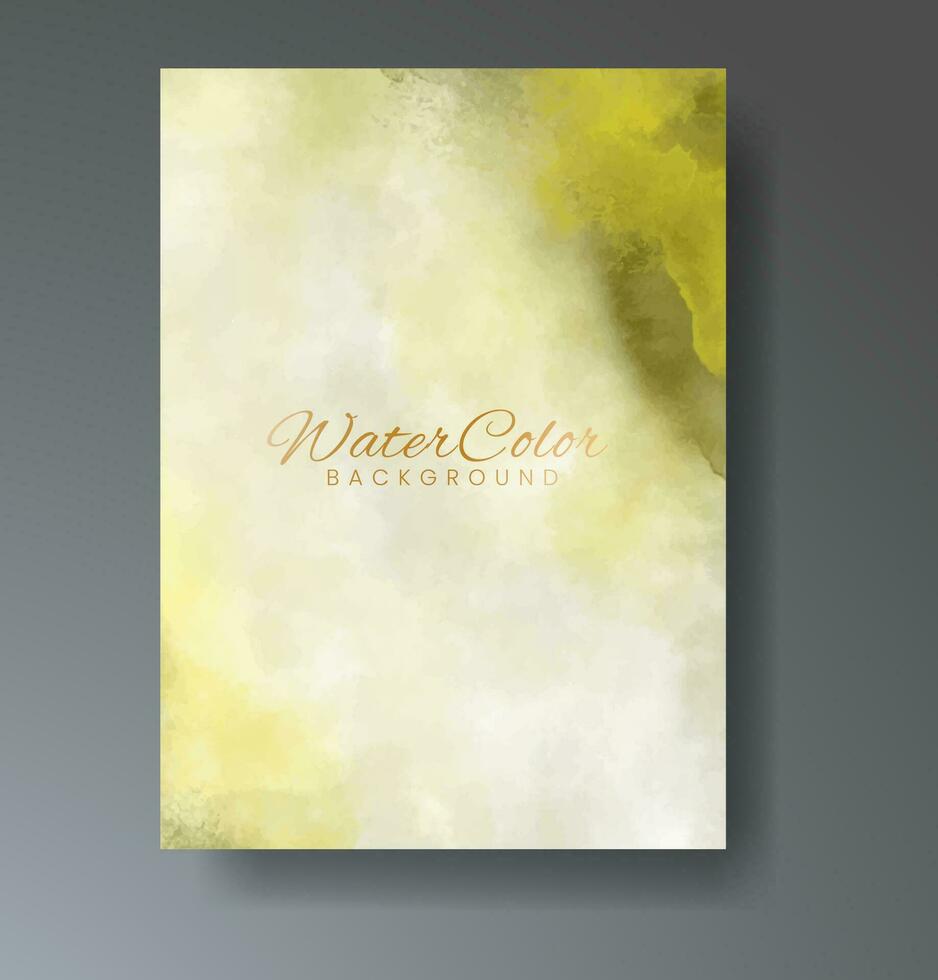 Cards with watercolor background. Design for your cover, date, postcard, banner, logo. vector