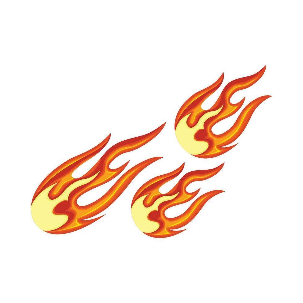 illustration of fire vector