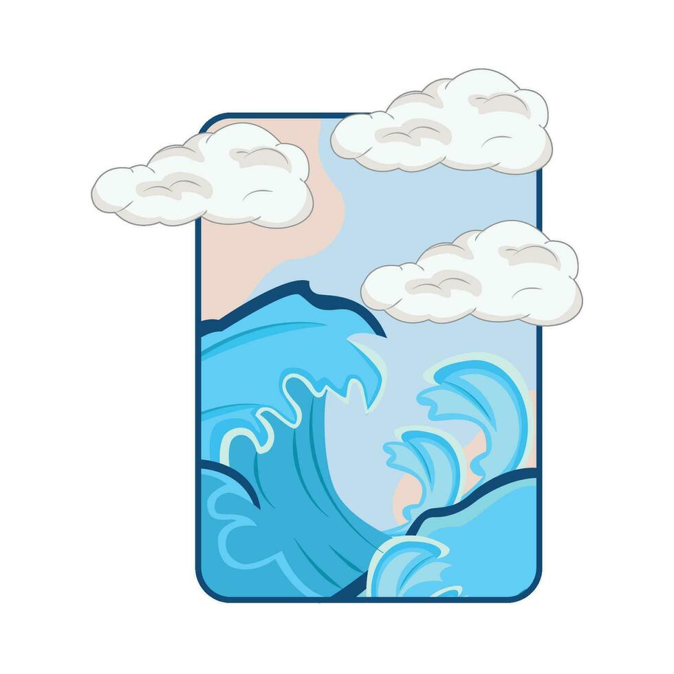 illustration of wave vector