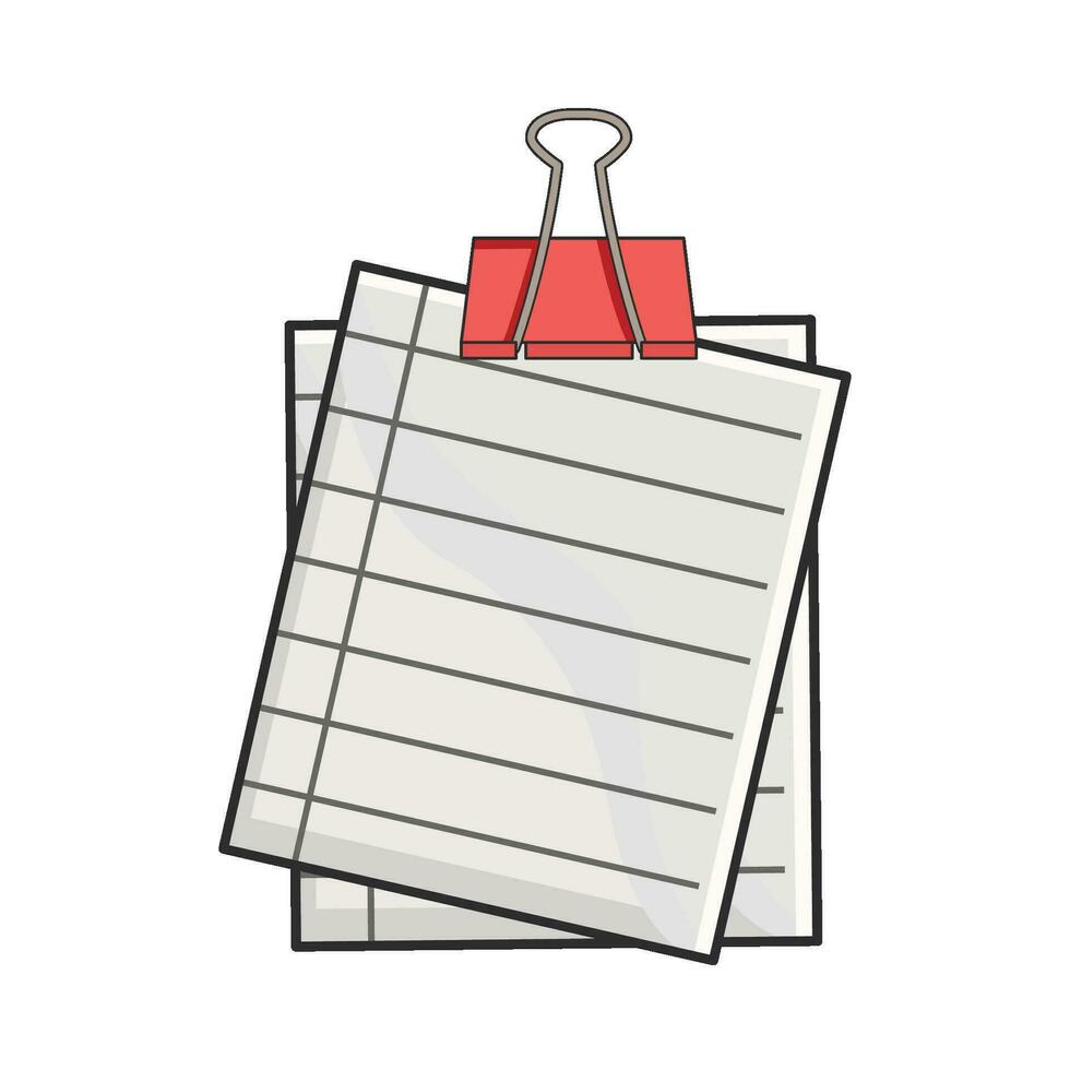 illustration of paper vector