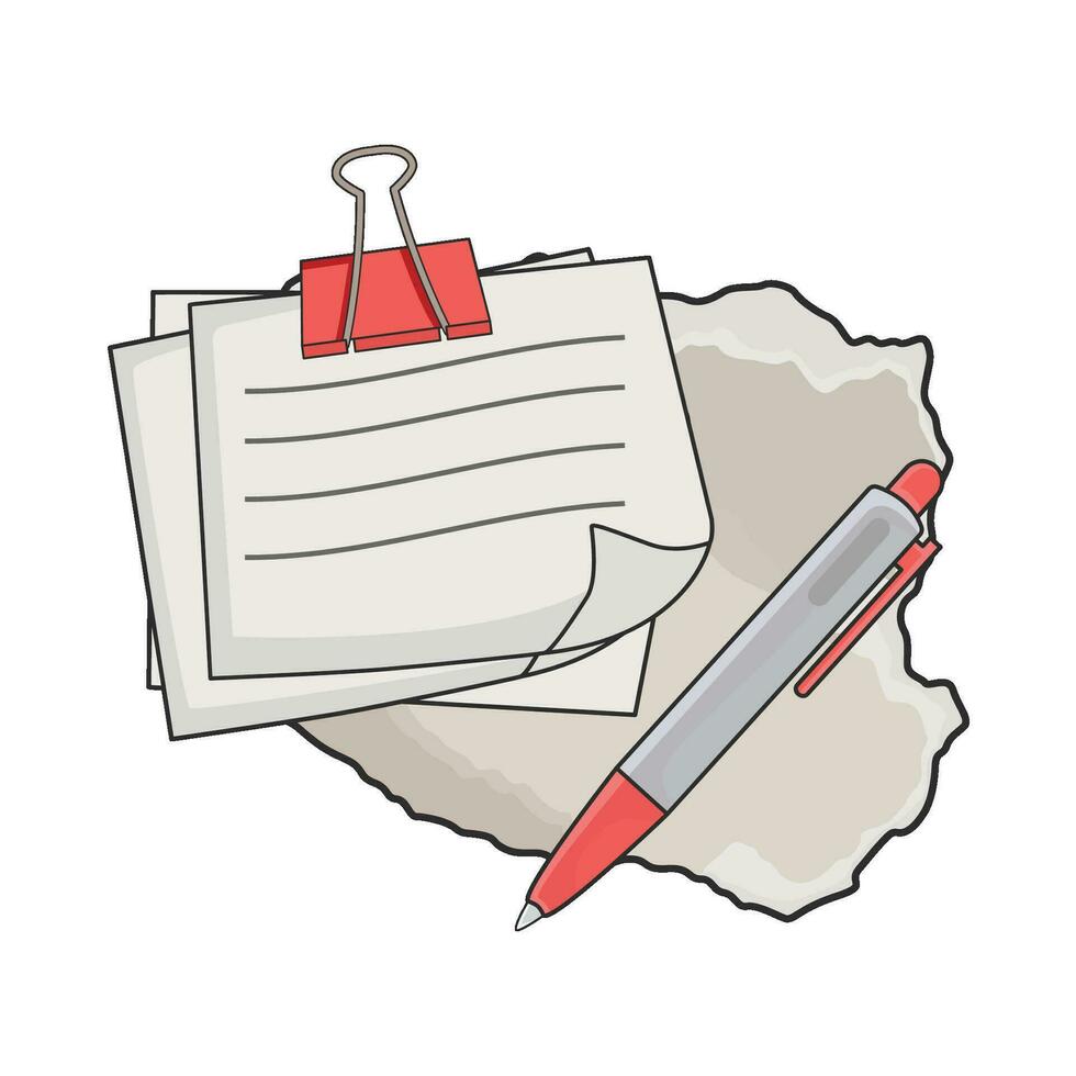 illustration of paper vector