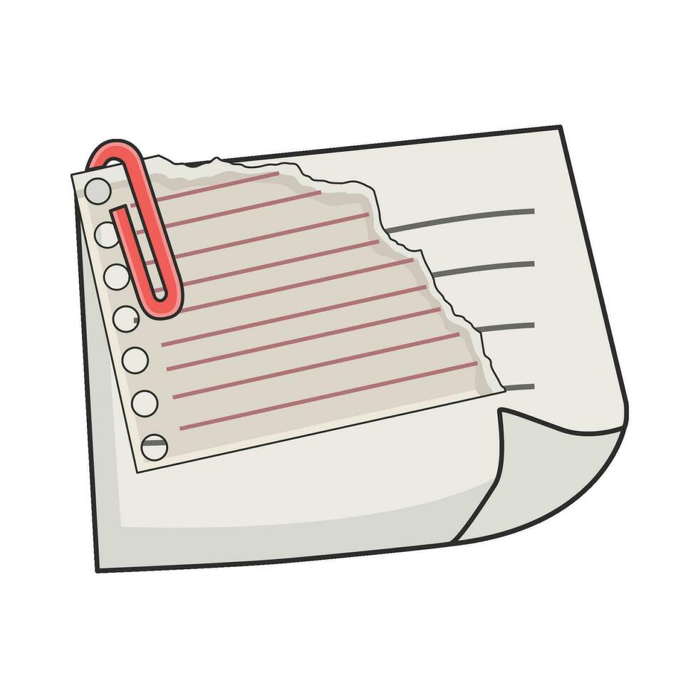 illustration of paper vector