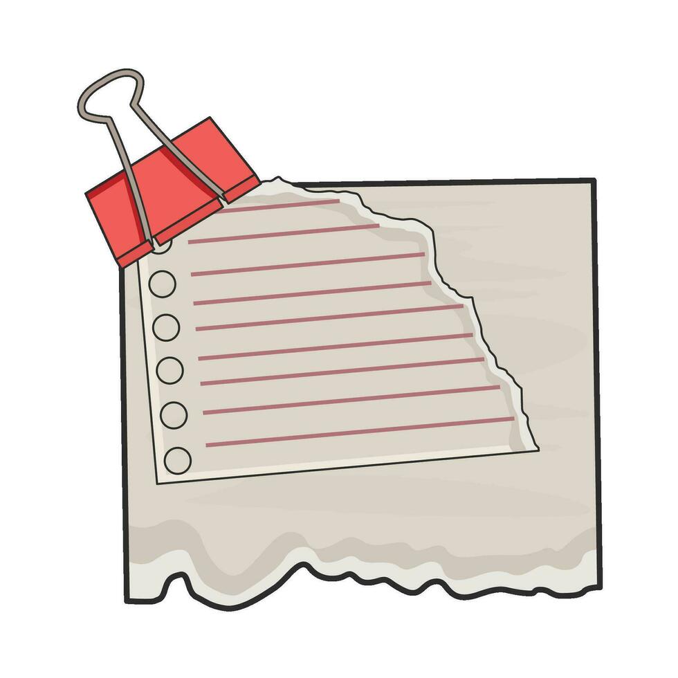 illustration of paper vector