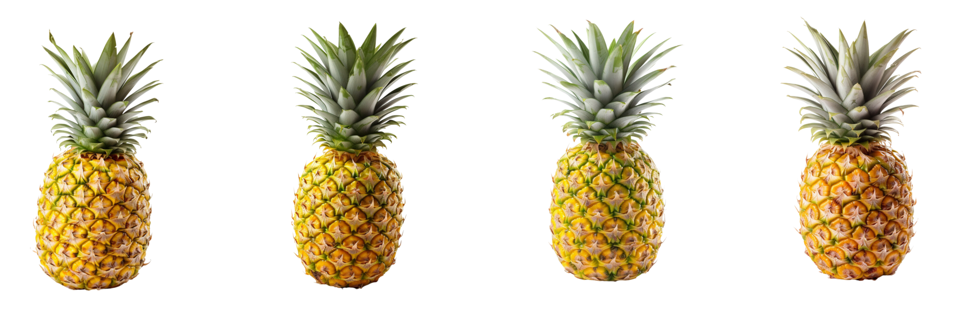 AI generated pineapple png image