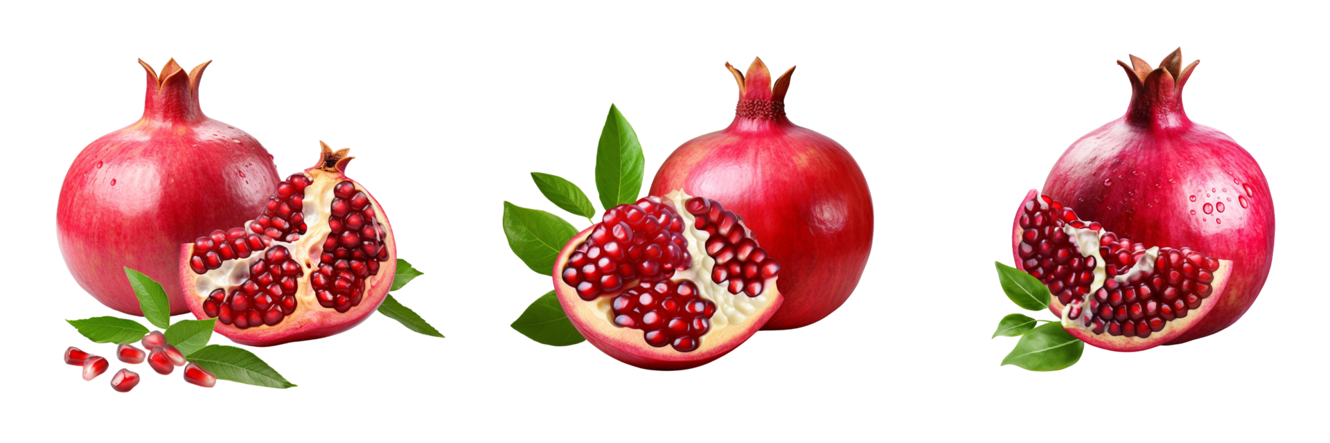 AI generated pomegranate png image